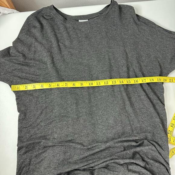 Cabi Sway Sweatshirt 3670 Womens Medium Gray Long Lagenlook Boxy Stretch - Picture 9 of 11